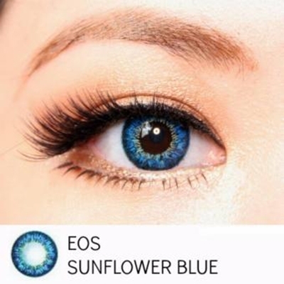 Sun Flower Blue